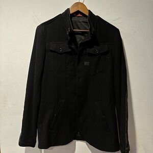 G-Star Men's Black Military Jacket